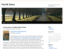 Tablet Screenshot of paul.dubuc.org